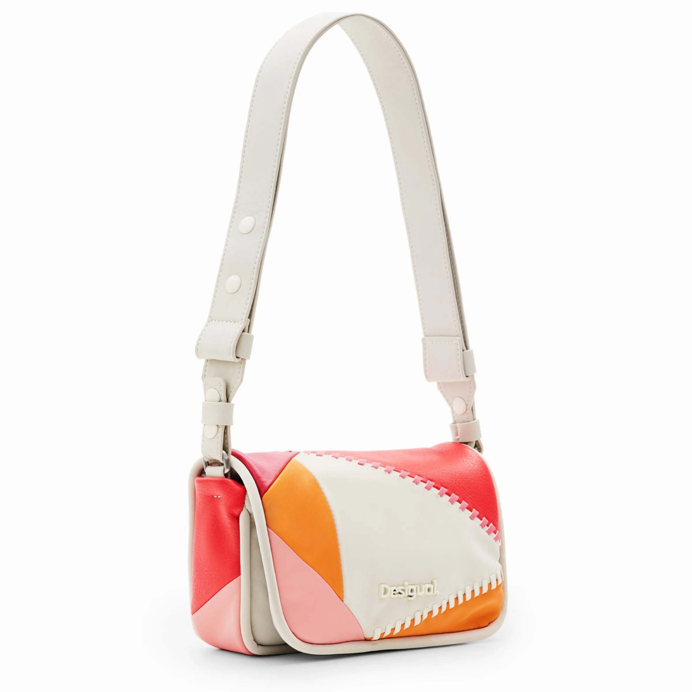 -----Desigual -----Borsa da donna a tracolla multicolor ----