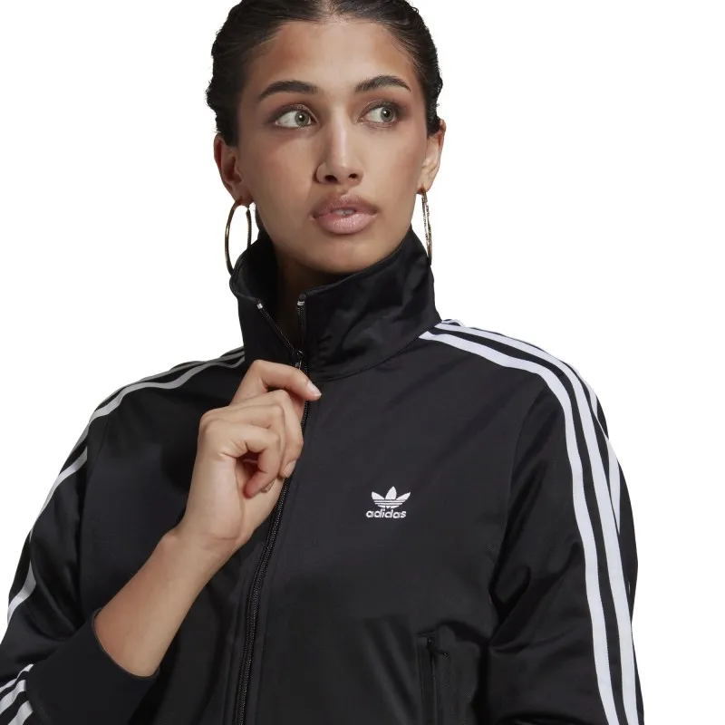 ADIDAS ORIGINALS GIACCA DONNA TRACK JACKET ADICOLOR CLASSIC FIREBIRD COLORE NERO/BIANCO