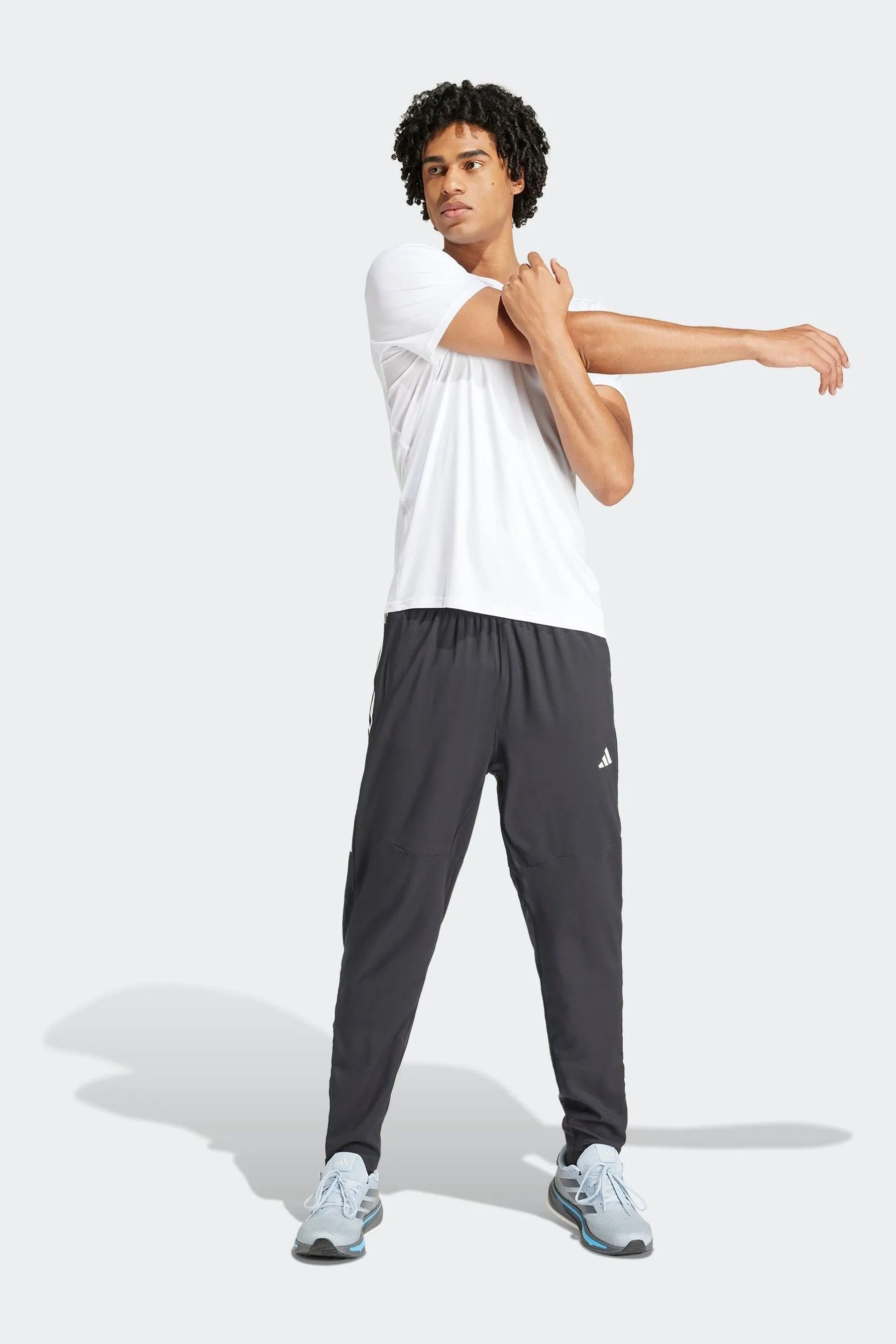 adidas Own The Run - Pantaloni da jogging con 3 strisce