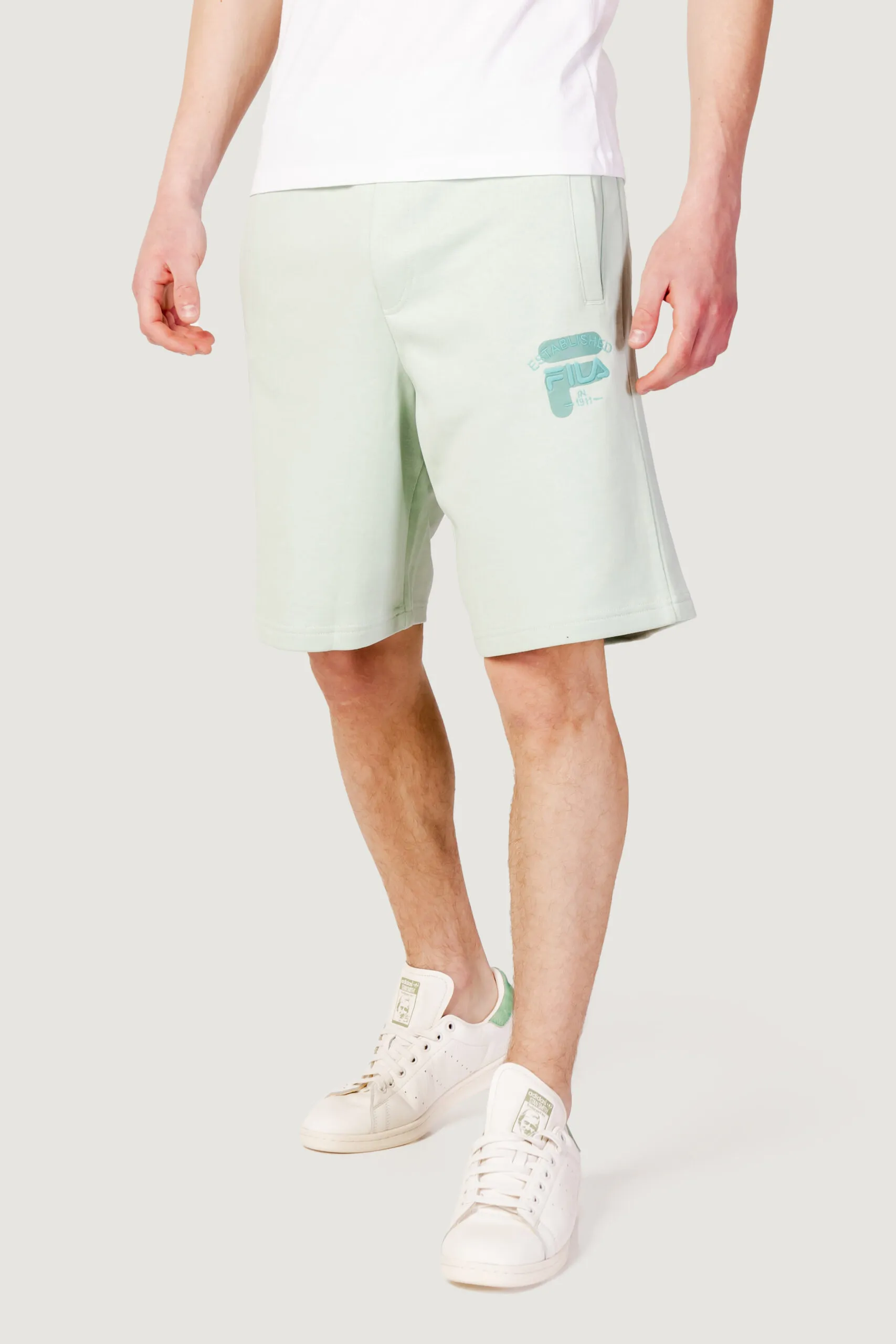 Bermuda Fila baiern oversized sweat shorts Verde