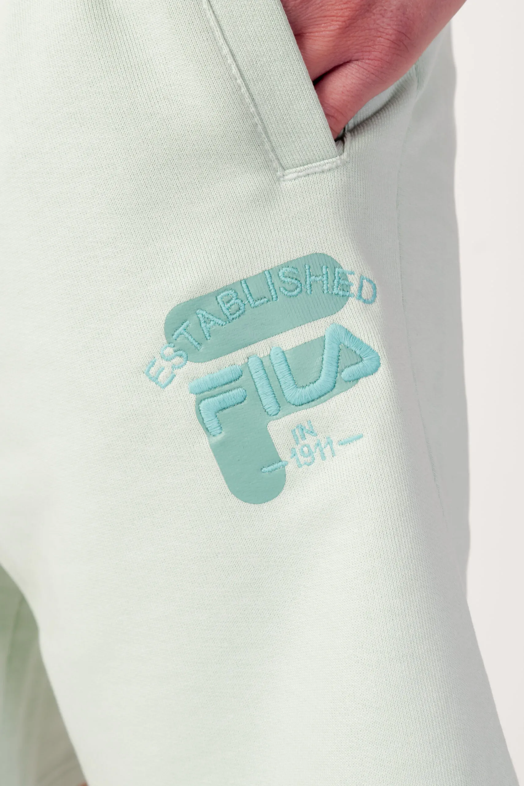 Bermuda Fila baiern oversized sweat shorts Verde