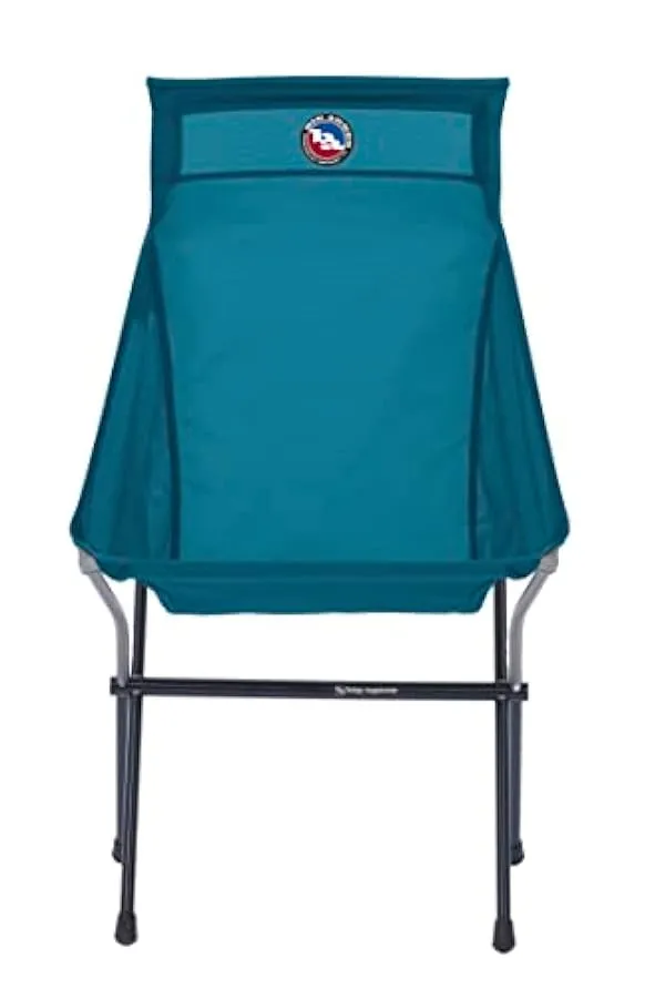 Big Agnes Big Six Camp Chair – Sedia da campeggio alta e larga con telaio in alluminio aeronautico, blu 247619946