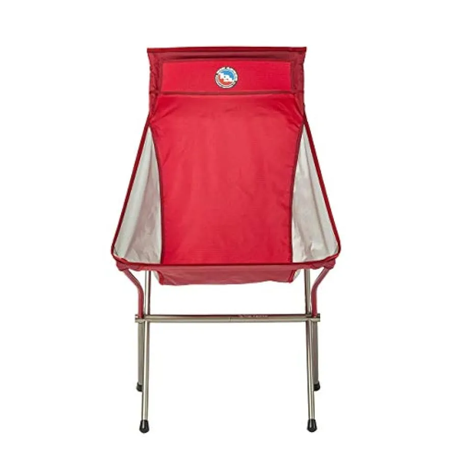 Big Agnes Big Six Camp Chair – Sedia da campeggio alta e larga con telaio in alluminio aeronautico, blu 247619946