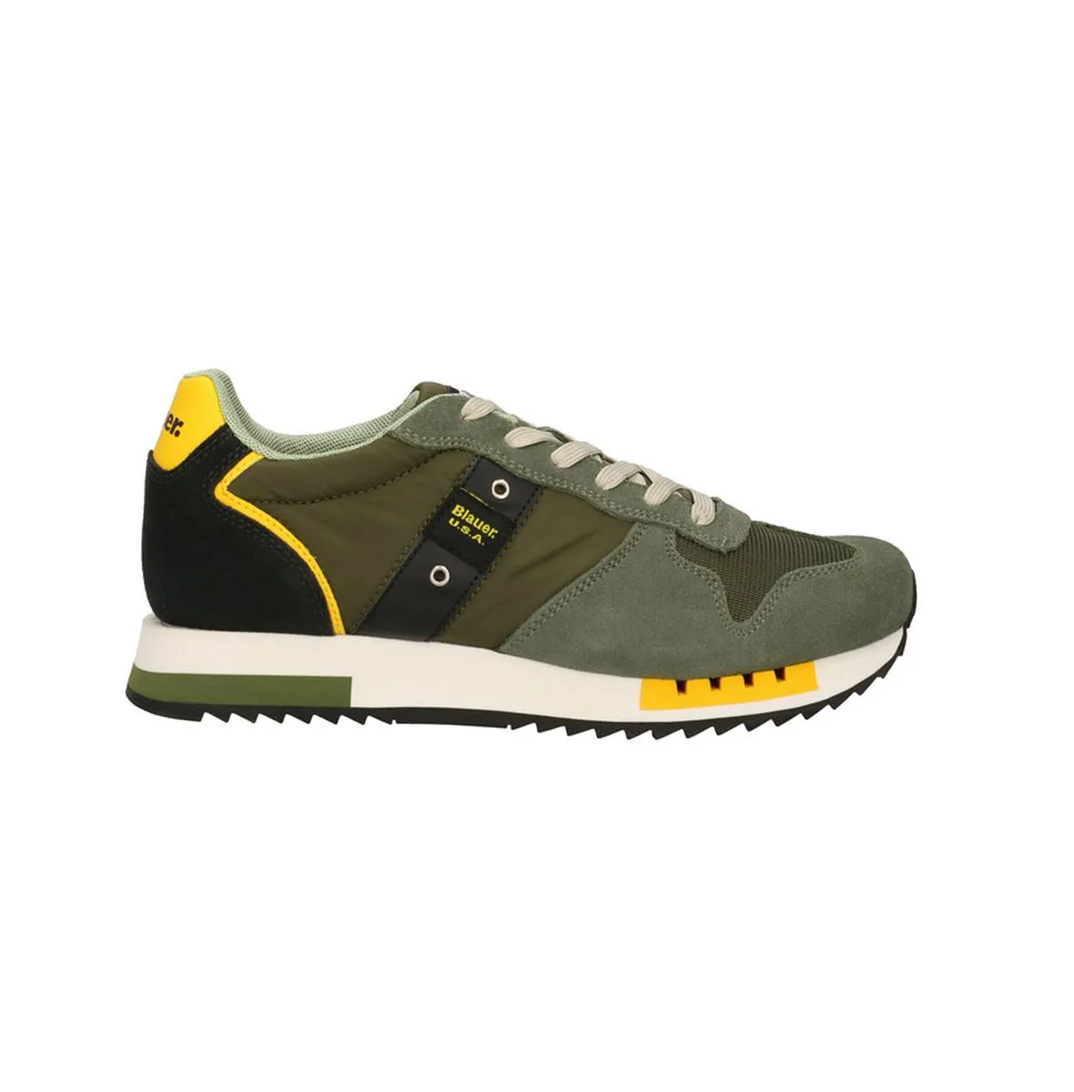 Blauer Queens Stonewashed Verde Militare