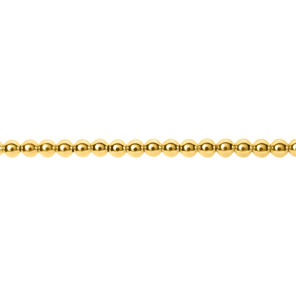 Bracciale Catena Colette Oro Giallo 375/1000 Maglia Catena A Palline 18 cm 1421583