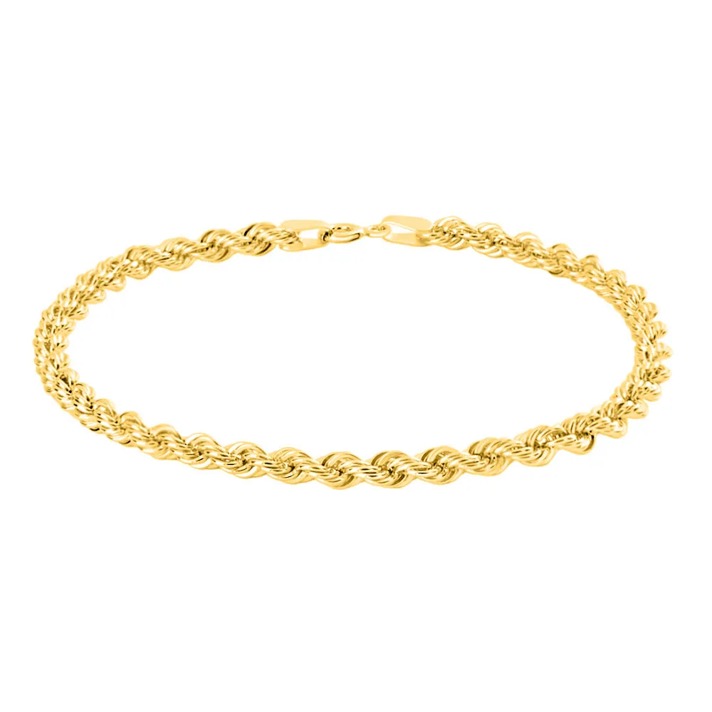 Bracciale Catena Colette Oro Giallo 375/1000 Maglia Corda 20 cm 1426461