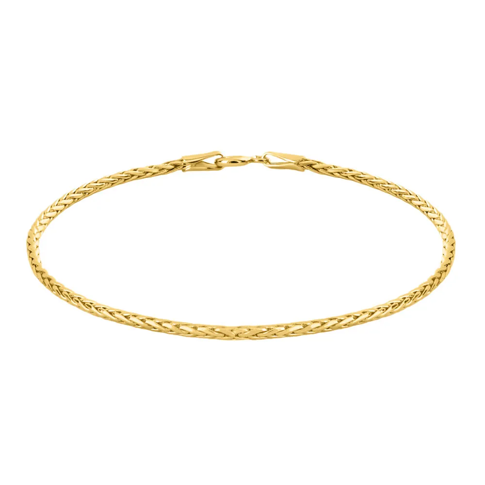 Bracciale Catena Colette Oro Giallo 375/1000 Maglia Palmier 18 cm 1421522