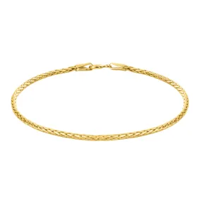 Bracciale Catena Colette Oro Giallo 375/1000 Maglia Palmier 18 cm 1421522