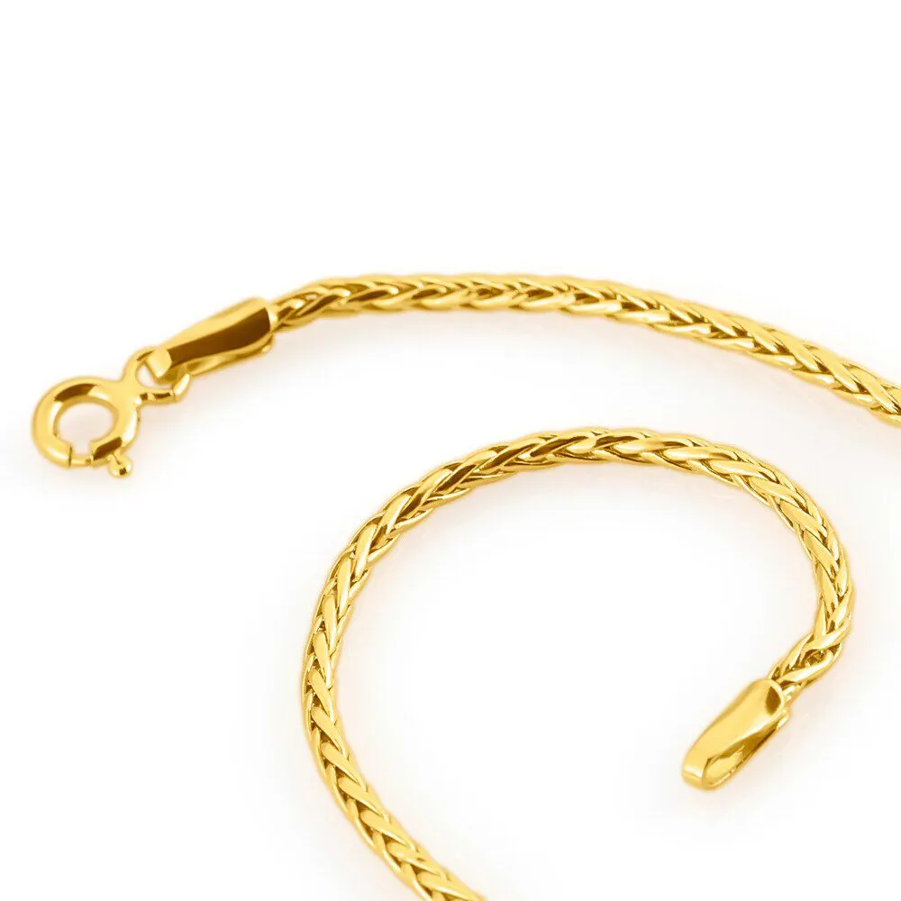 Bracciale Catena Colette Oro Giallo 375/1000 Maglia Palmier 18 cm 1421522