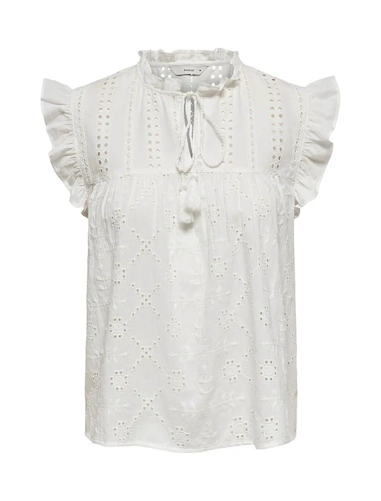 Camicia Manica Corta Only - Cloud Dancer