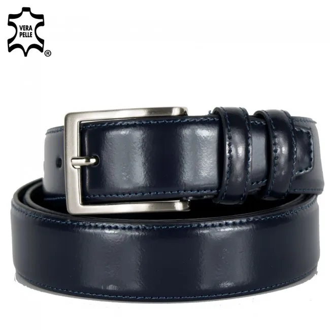 Cintura uomo blu scuro elegante 