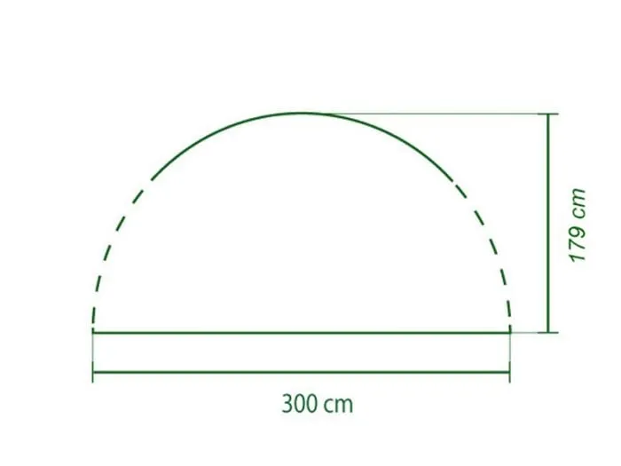 Coleman Event Shelter M parete laterale con porta