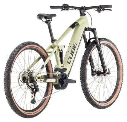 Cube Stereo Hybrid 120 One 750 Electric Full Suspension MTB Shimano Cues 10S 750 Wh 27.5'' Verde Oliva 2024