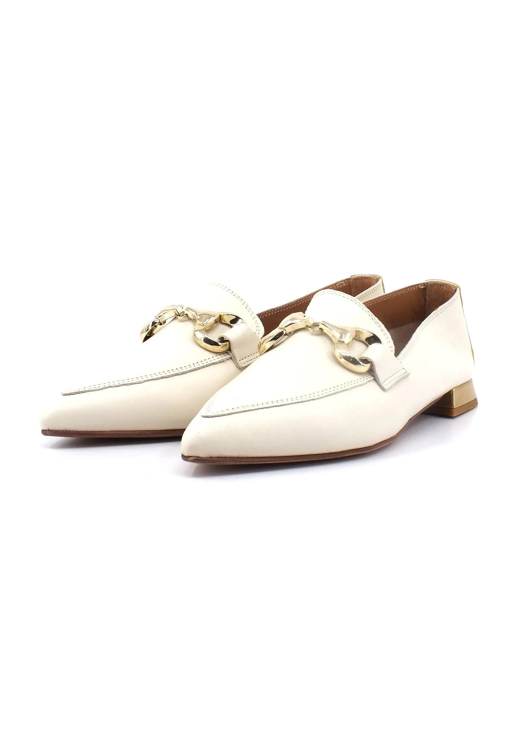 DIVINE FOLLIE Mocassino Donna Beige Crudo 901-20F