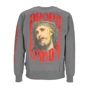 felpa girocollo uomo crown crewneck GREY