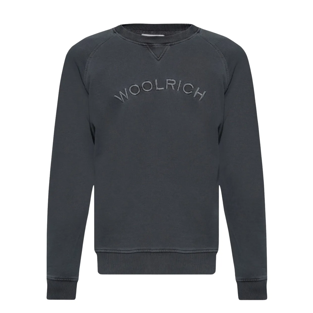 Felpa Uomo Woolrich Varsity Nero