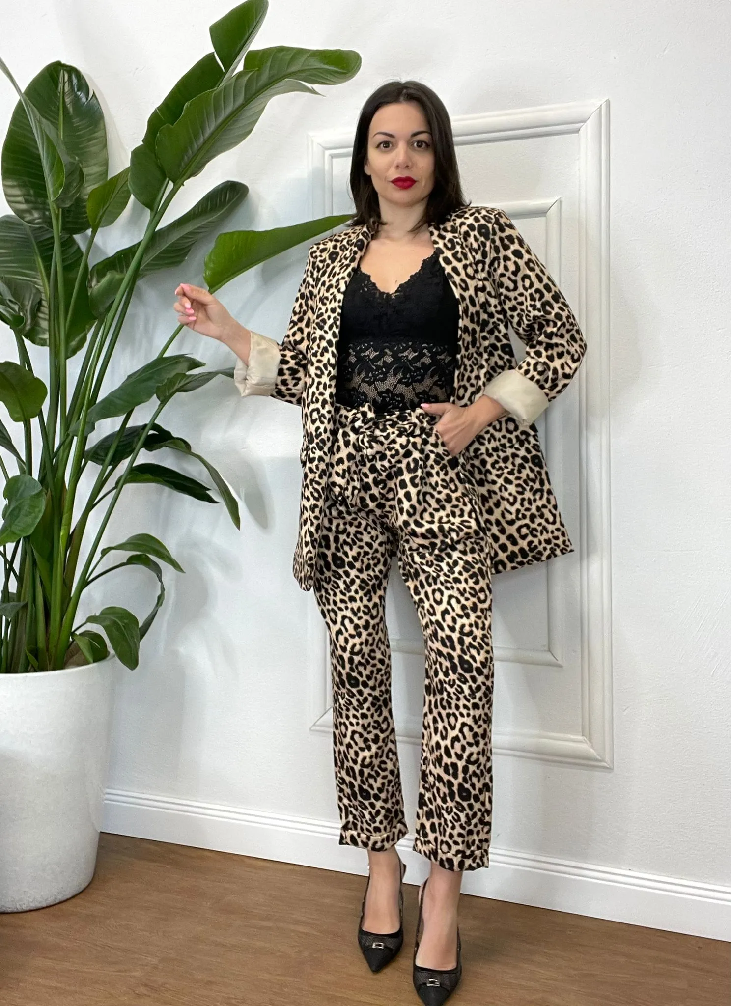 GIACCA COMPLETO MON AMOUR LEOPARD 530