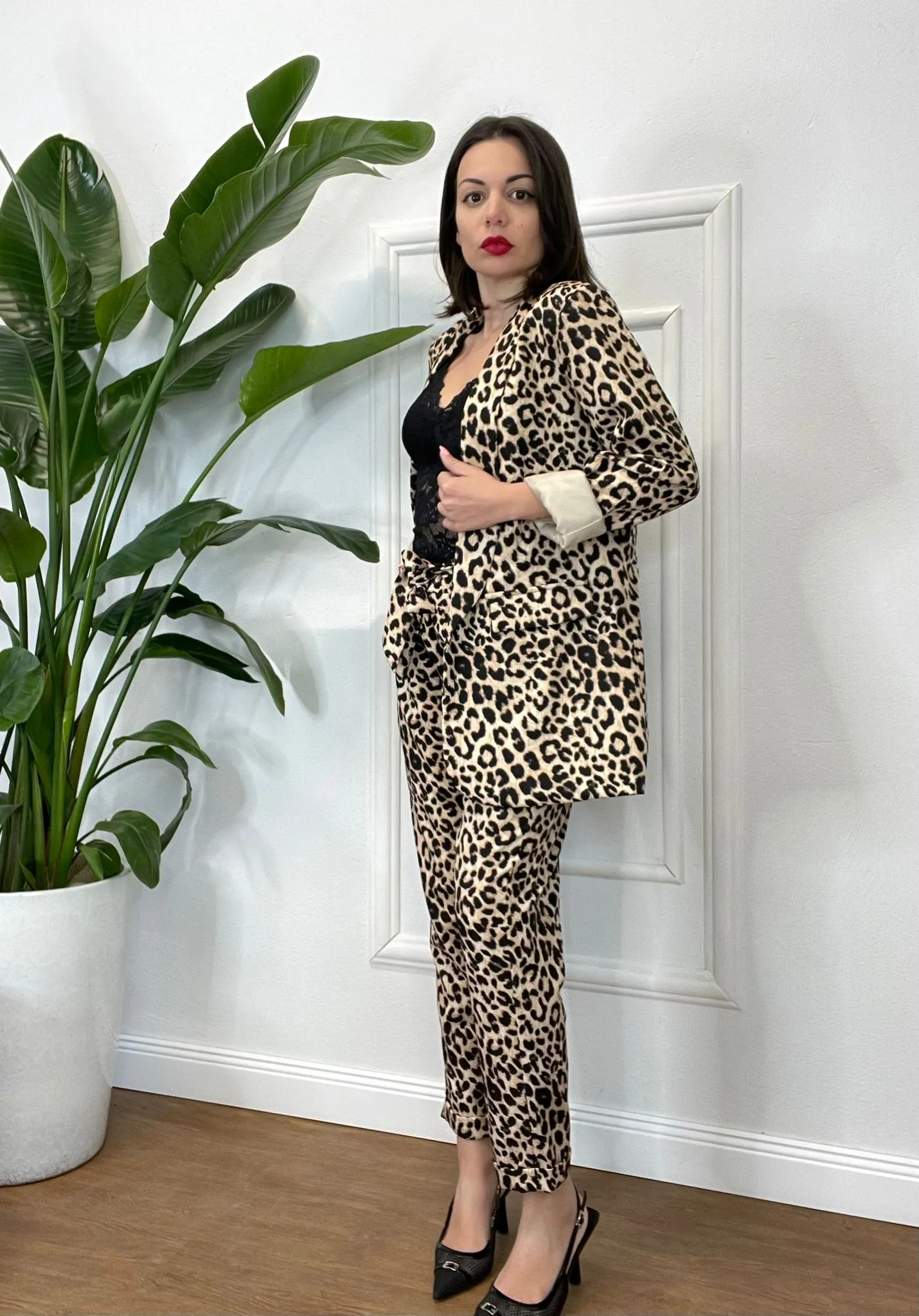 GIACCA COMPLETO MON AMOUR LEOPARD 530