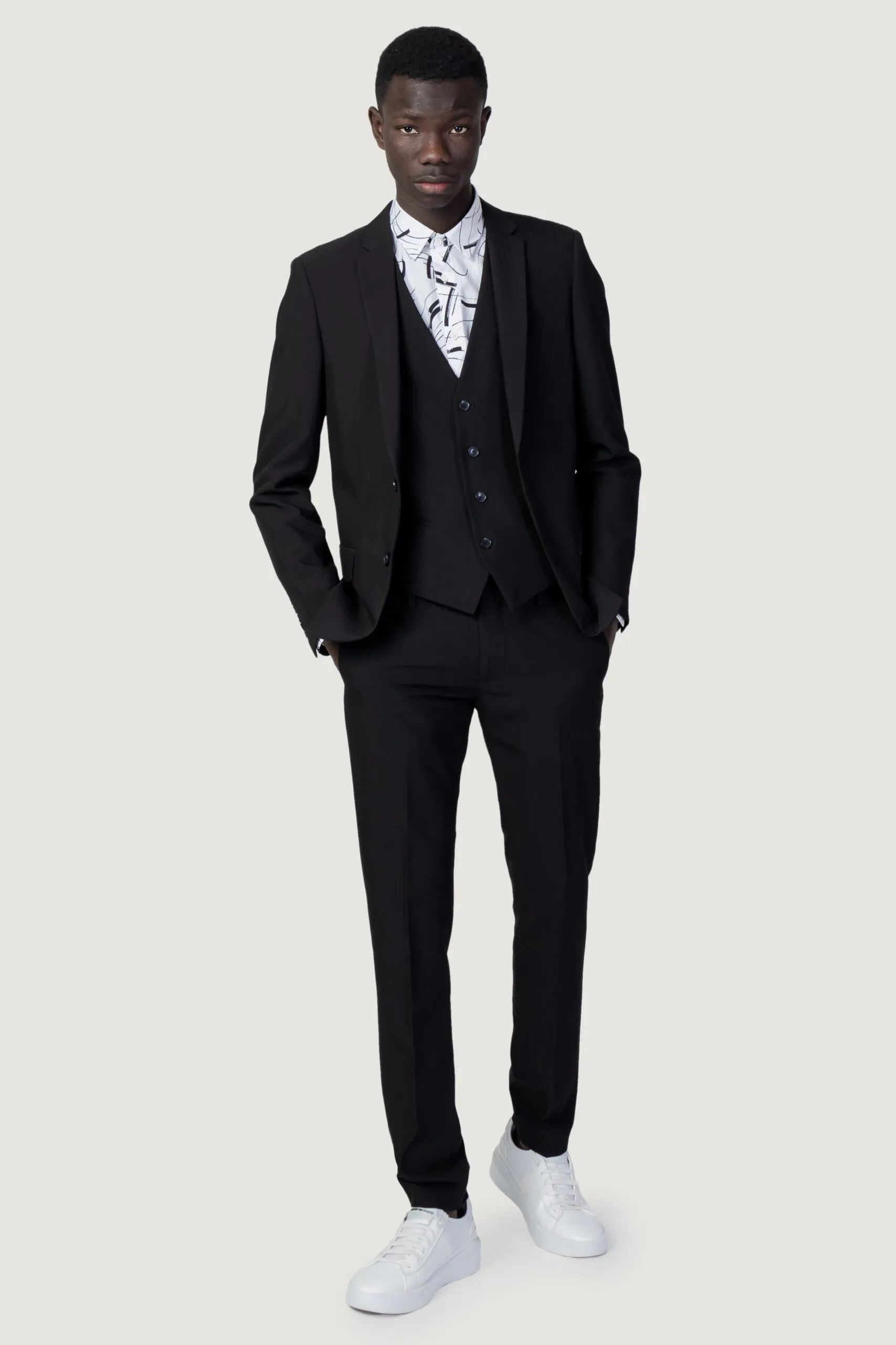 Giacca da completo Antony Morato bonnie slim fit Nero