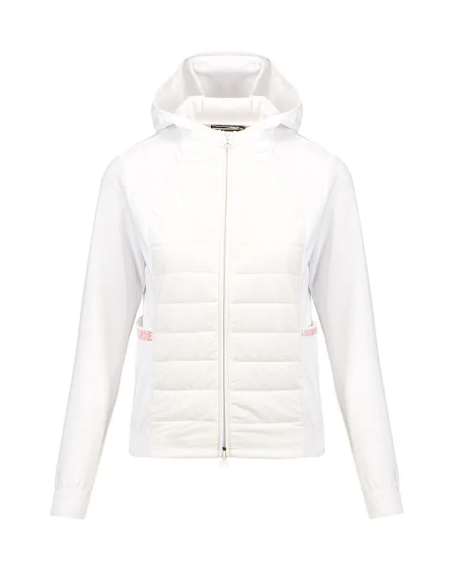 Giacca ibrida J.LINDEBERG W KEISHA HYBRID HOOD JACKET