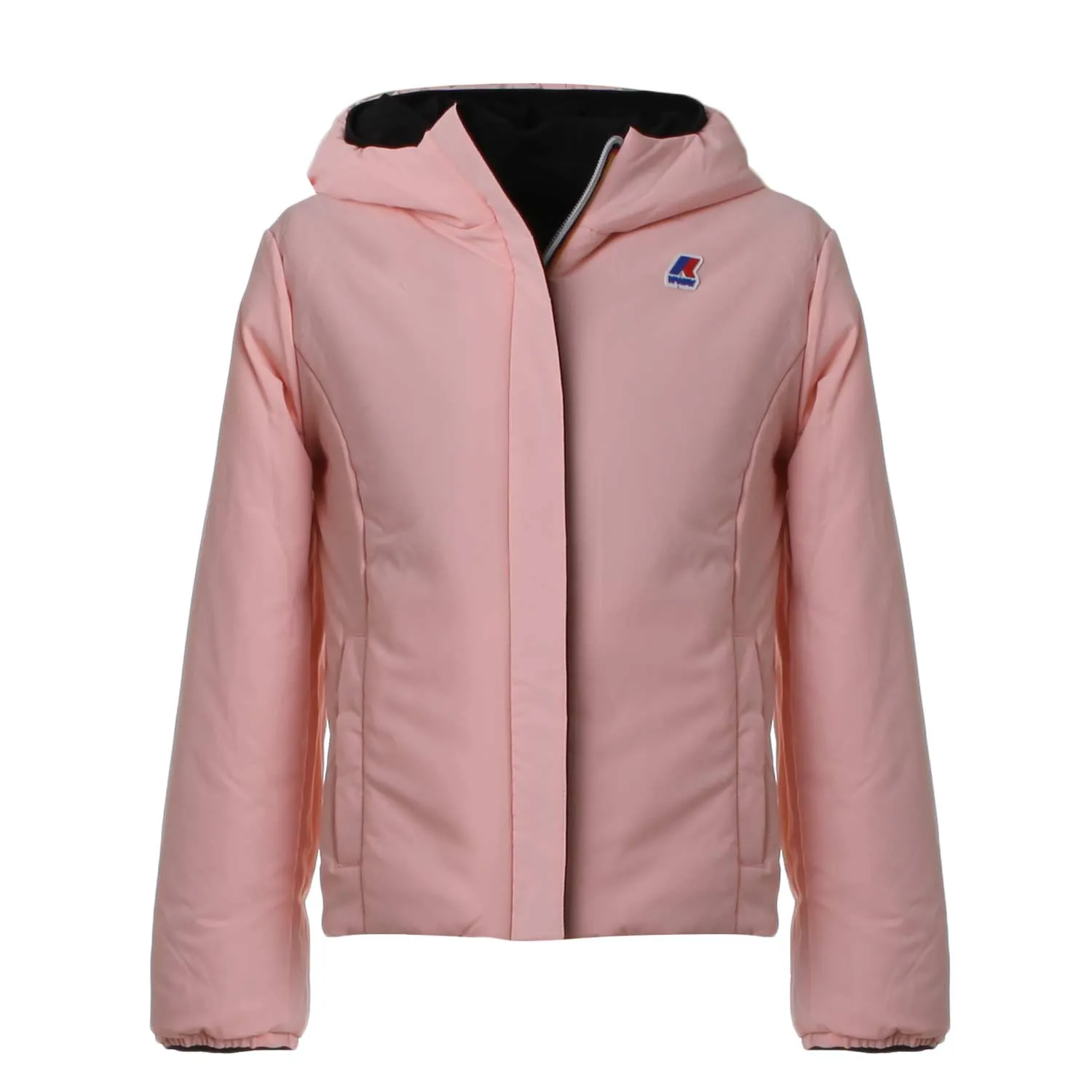 Giacca Lily Warm Double Nera E Rosa