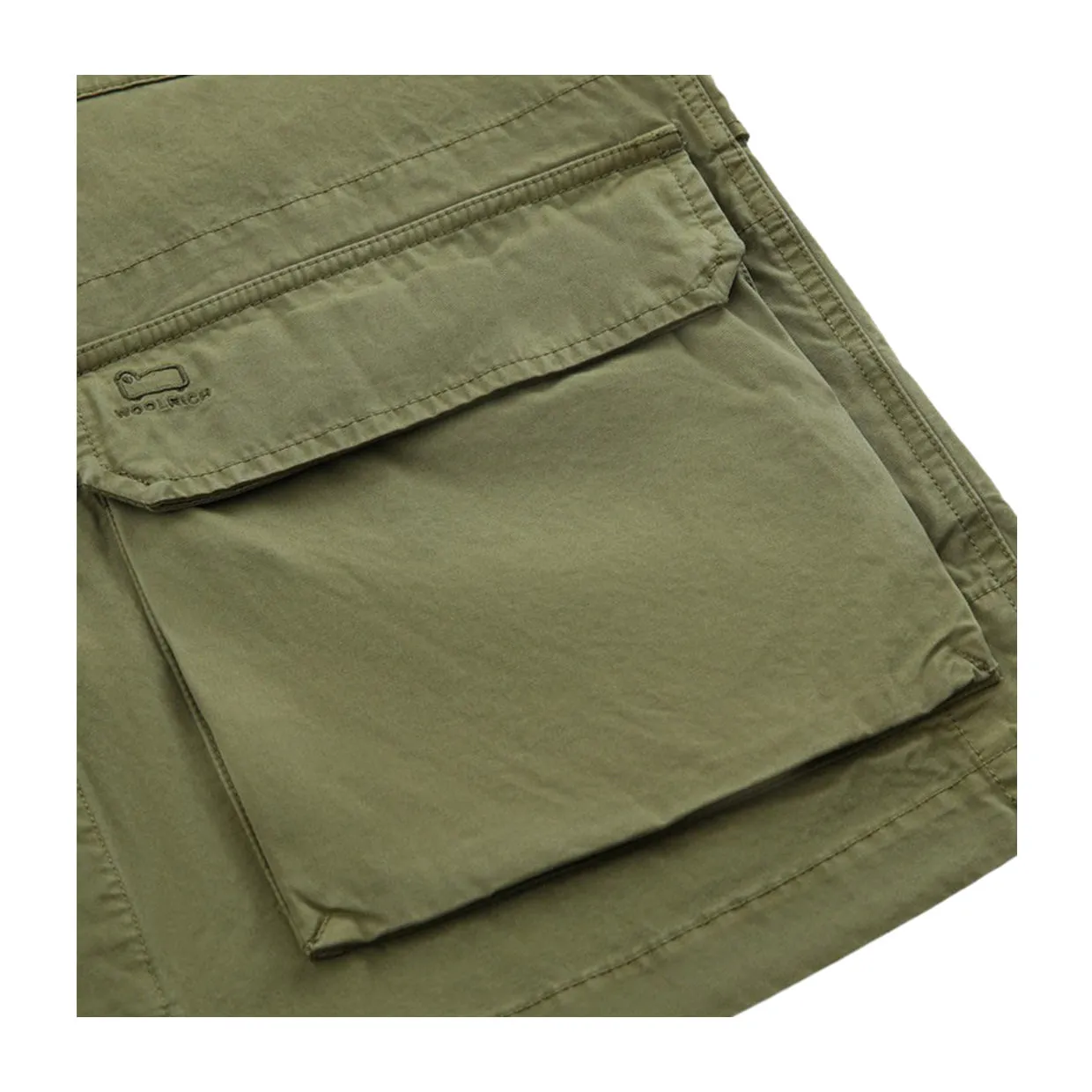 Giubbino Woolrich Crew Field Verde