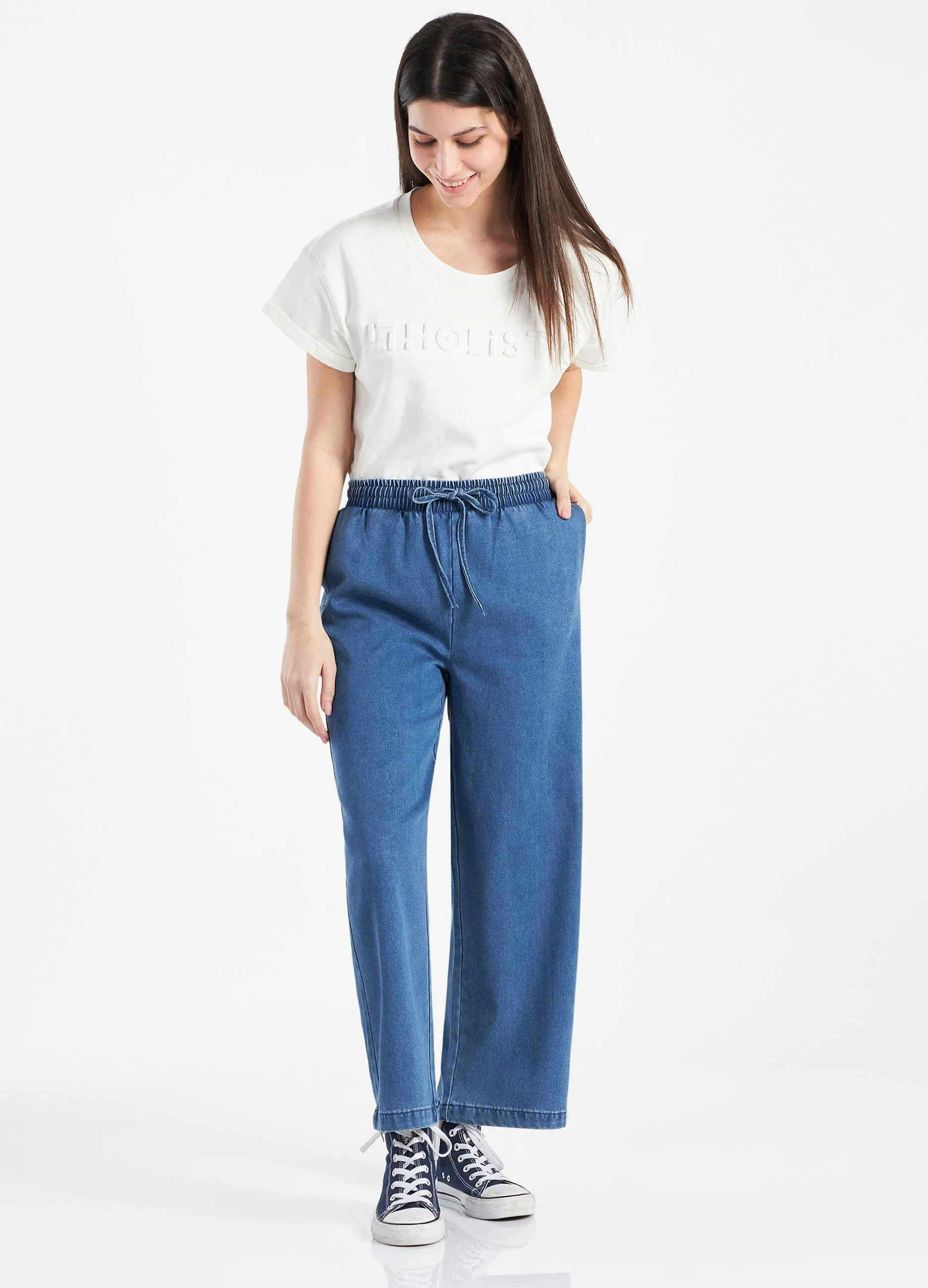 Jeans Holistic wide leg donna