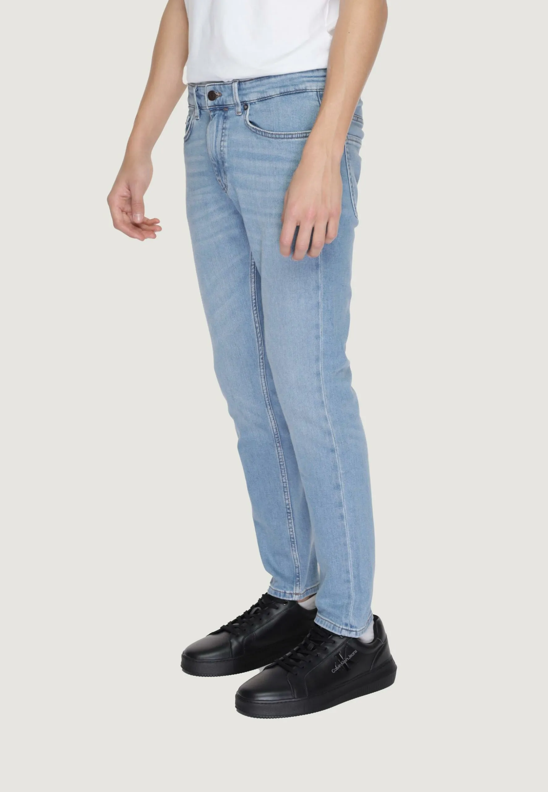 Jeans Tapered Boss Delano BC-C 10253228 02 Denim chiaro