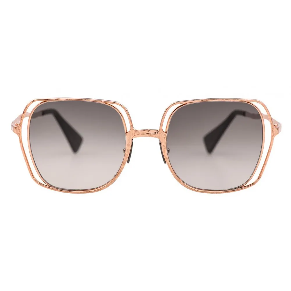 Kuboraum - Mask H14 - Oro Rosa - H14 PG - Occhiali da Sole - Kuboraum Eyewear