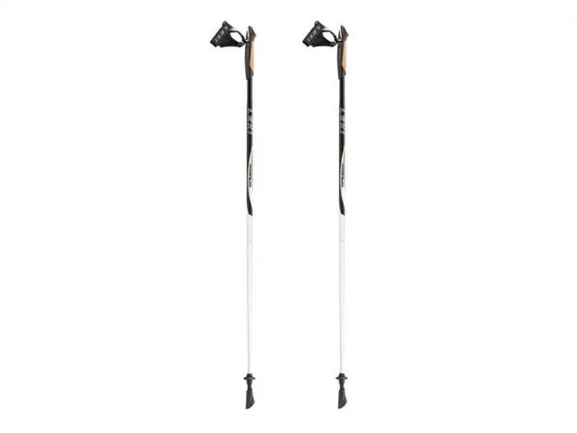 LEKI BASTONCINI NORDIC WALKING   6352522 TITANIUM AIR FLOW BIANCO/VERDE