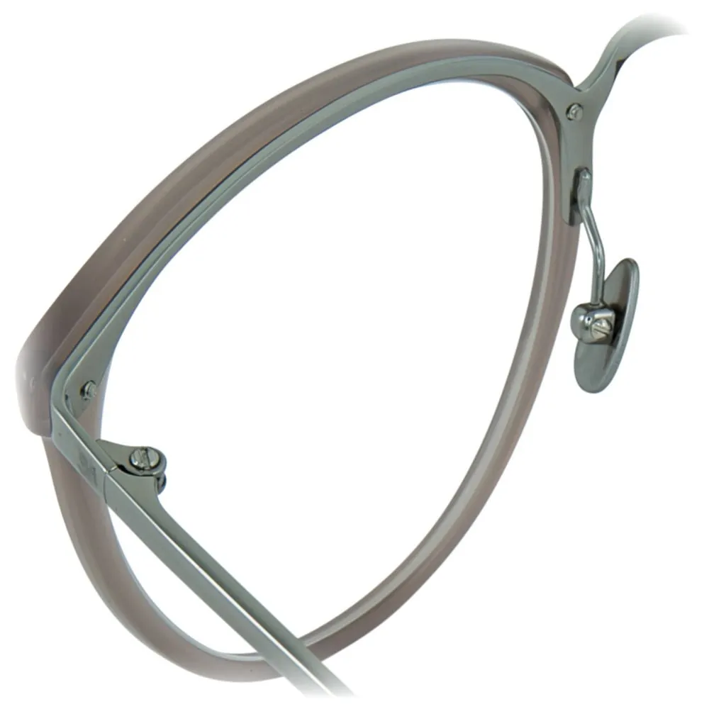 Linda Farrow - Occhiali da Vista Ovali 251 C57 - Grigio Latte - Linda Farrow Eyewear