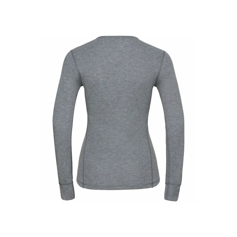 Maglietta a maniche lunghe Odlo Active Warm Eco (grigio melange) Donna