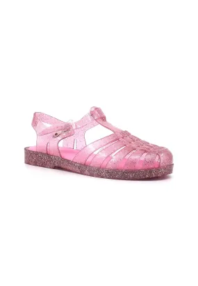 MELISSA Possession Shiny Sandalo Gomma Donna Pink Glitter 33520