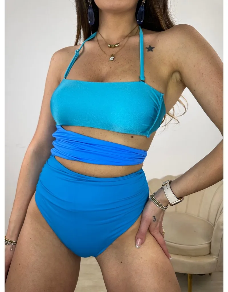 MONOKINI TREMY BLU