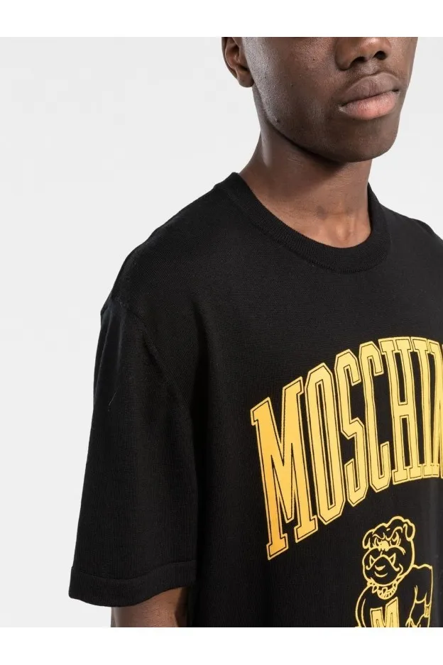 Moschino T-Shirt Con Stampa