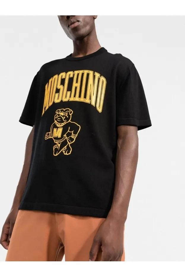 Moschino T-Shirt Con Stampa