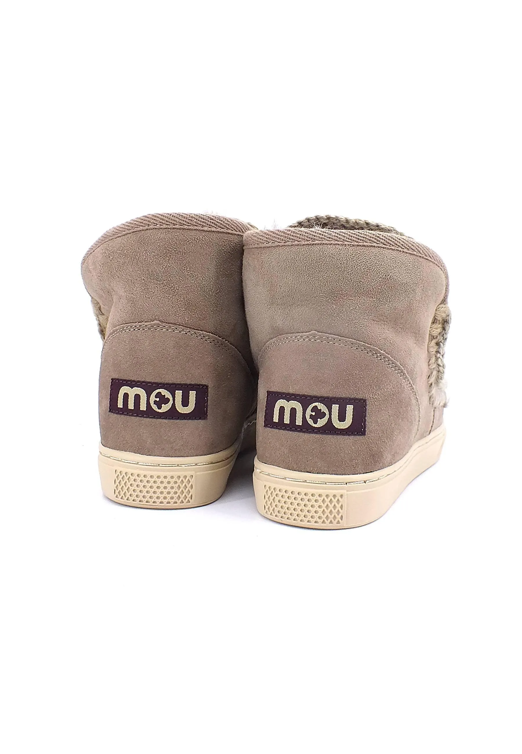 MOU Eskimo Blended Stivaletto Pelo Donna Elgry Grey