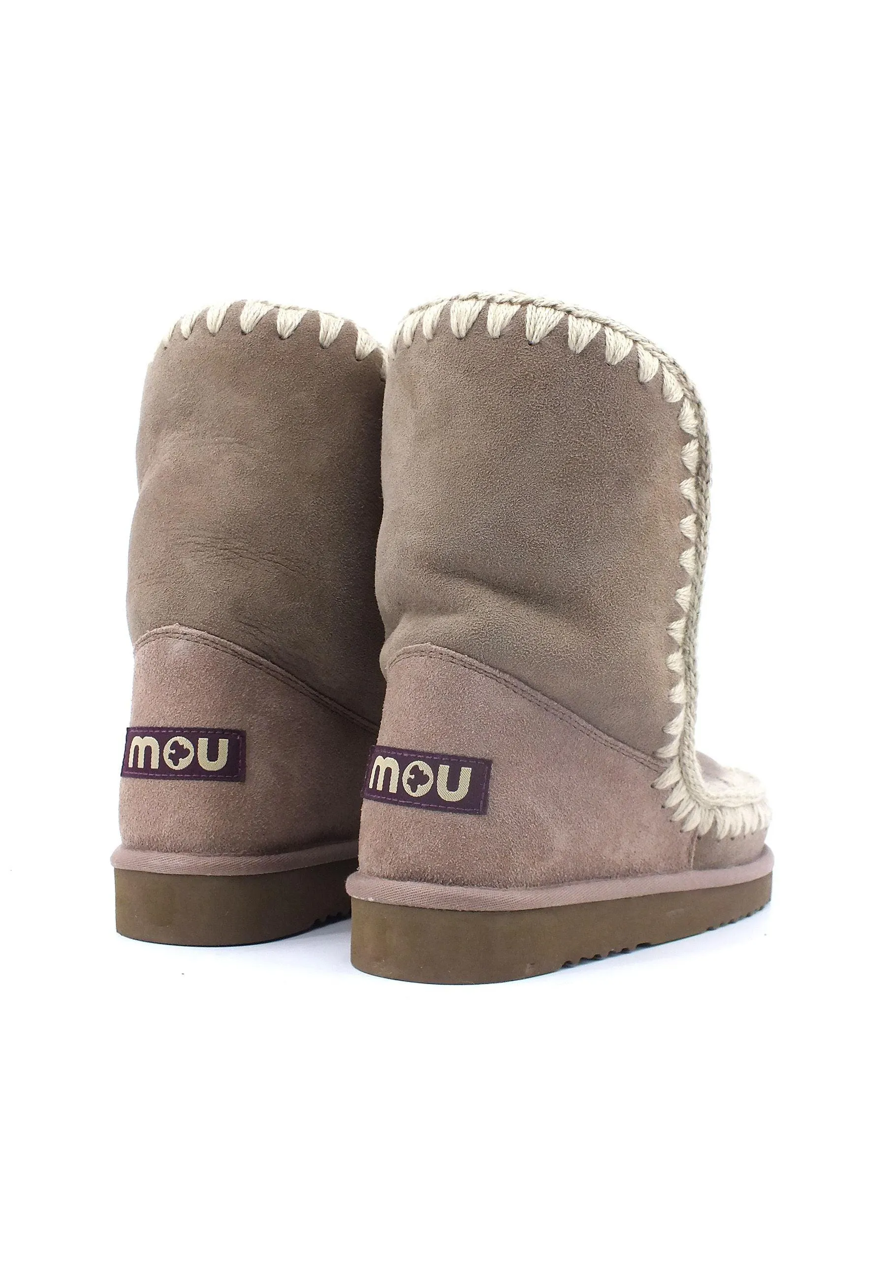 MOU Eskimo Boot Stivaletto Pelo Donna Elgry Grey MU.FW101000A