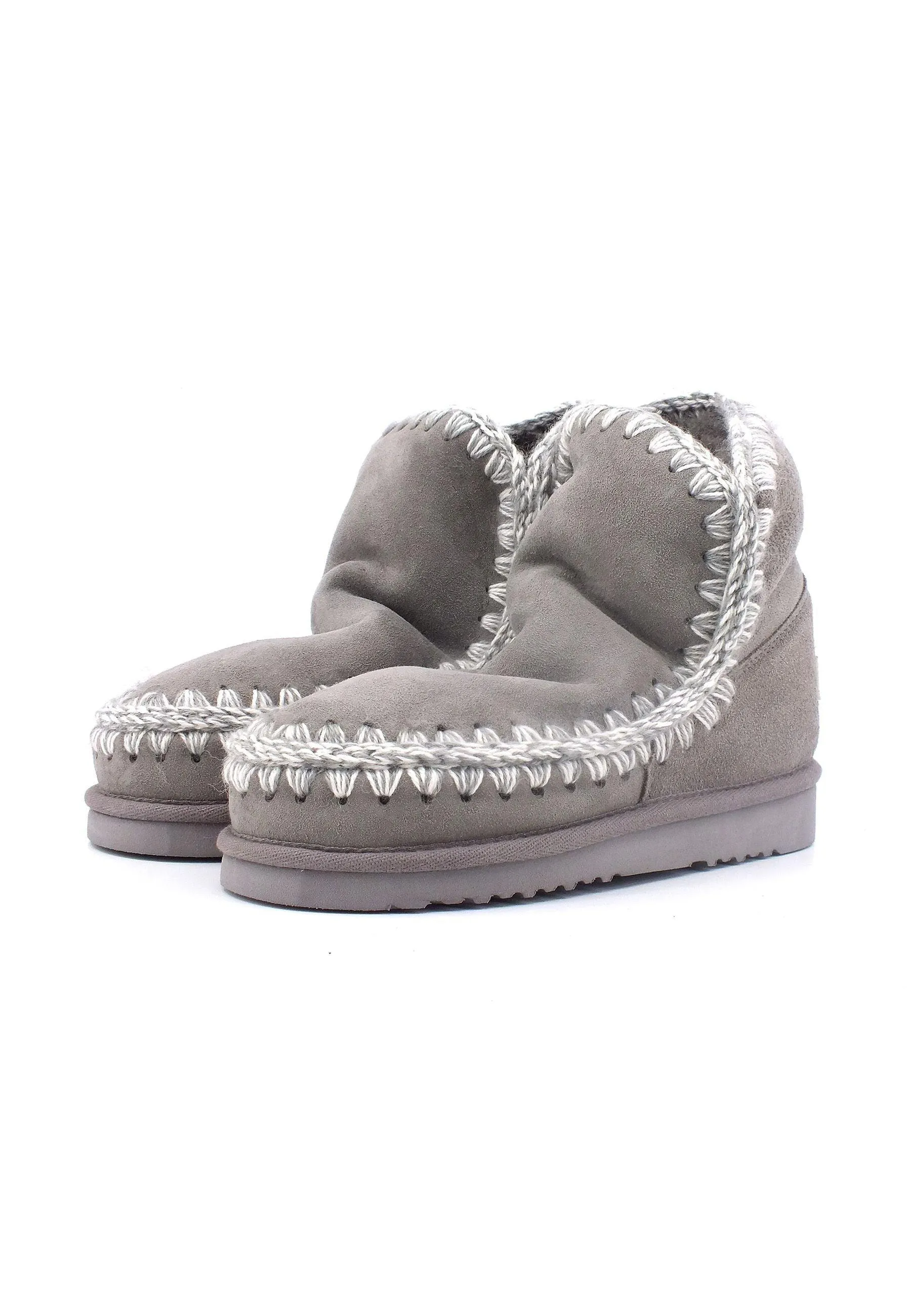 MOU Eskimo Stivaletto Pelo Donna New Grey MU.FW101001A