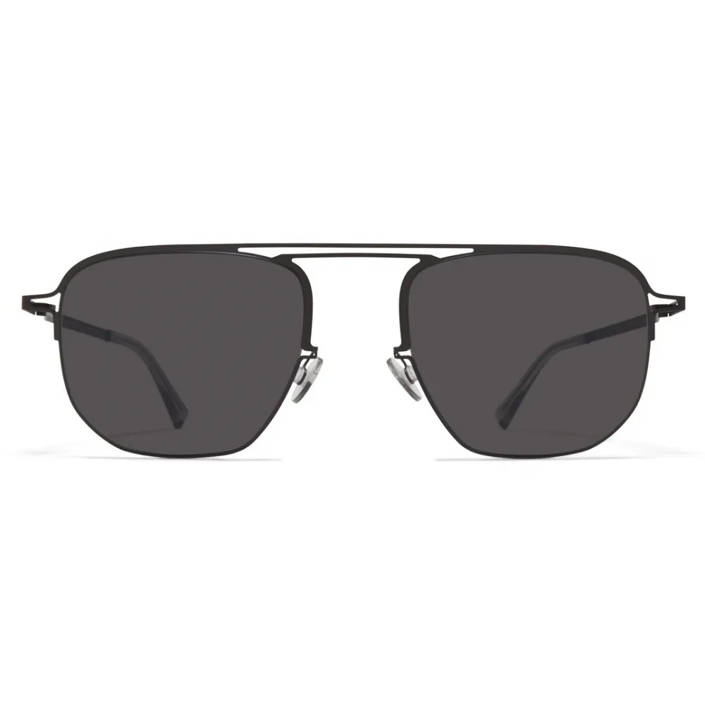 Mykita - MMCRAFT013 - Mykita & Maison Margiela - Nero Grigio Scuro - Metal Collection - Occhiali da Sole - Mykita Eyewear