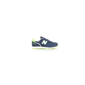 New Balance 373 Mesh/Suede Strappo Blu Scuro/Verde Lime Junior