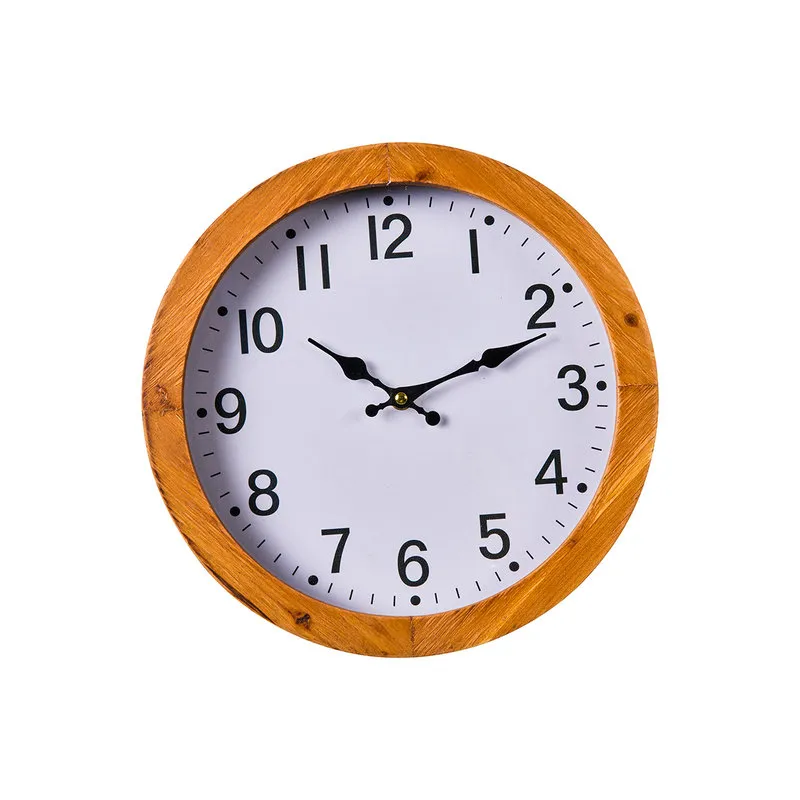 Novità Home clock - orologio essential, marrone, bianco