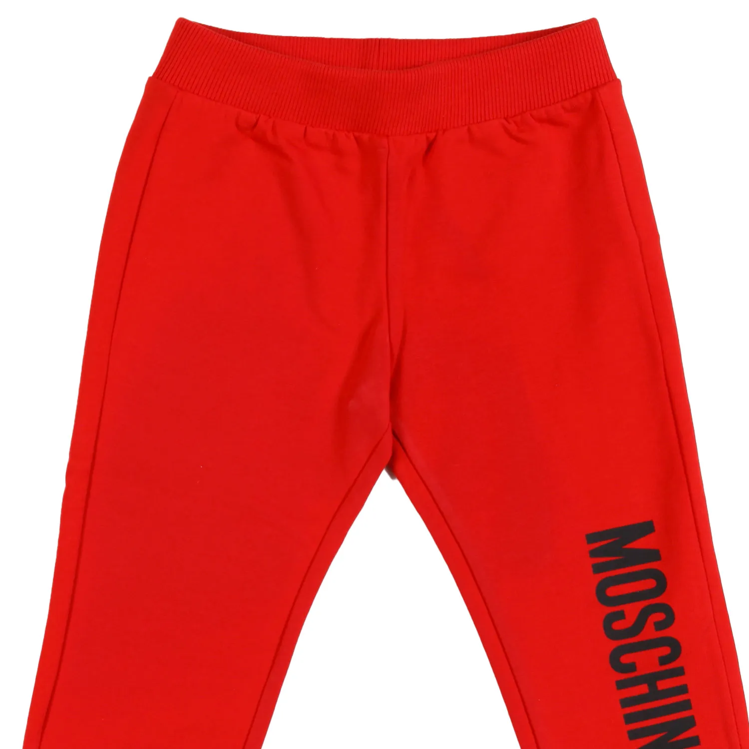 Pantalone Felpa Unisex Rosso Moschino Baby