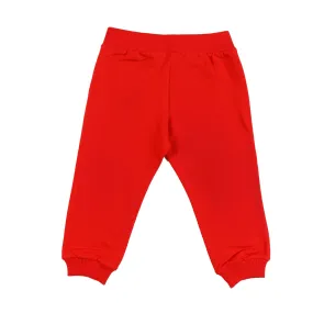 Pantalone Felpa Unisex Rosso Moschino Baby