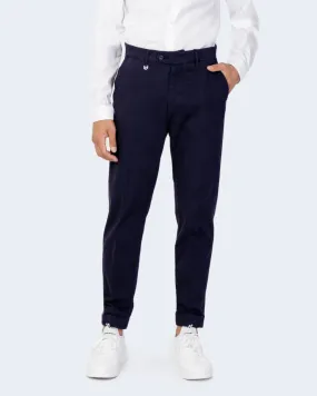 Pantaloni Antony Morato pant craig regular ankle lengh Blu