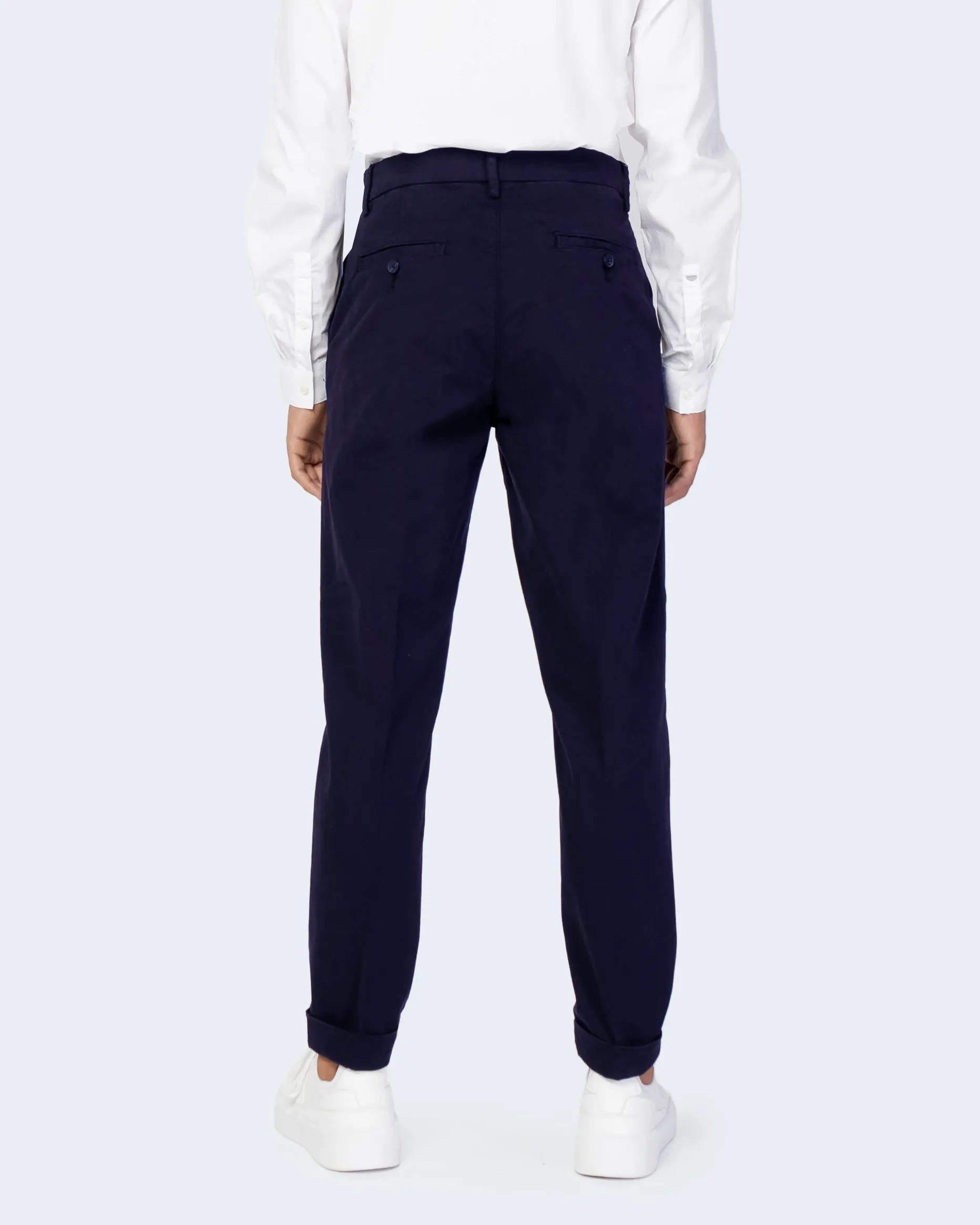 Pantaloni Antony Morato pant craig regular ankle lengh Blu