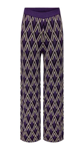 Pantaloni Donna Nora Glittes Pattern