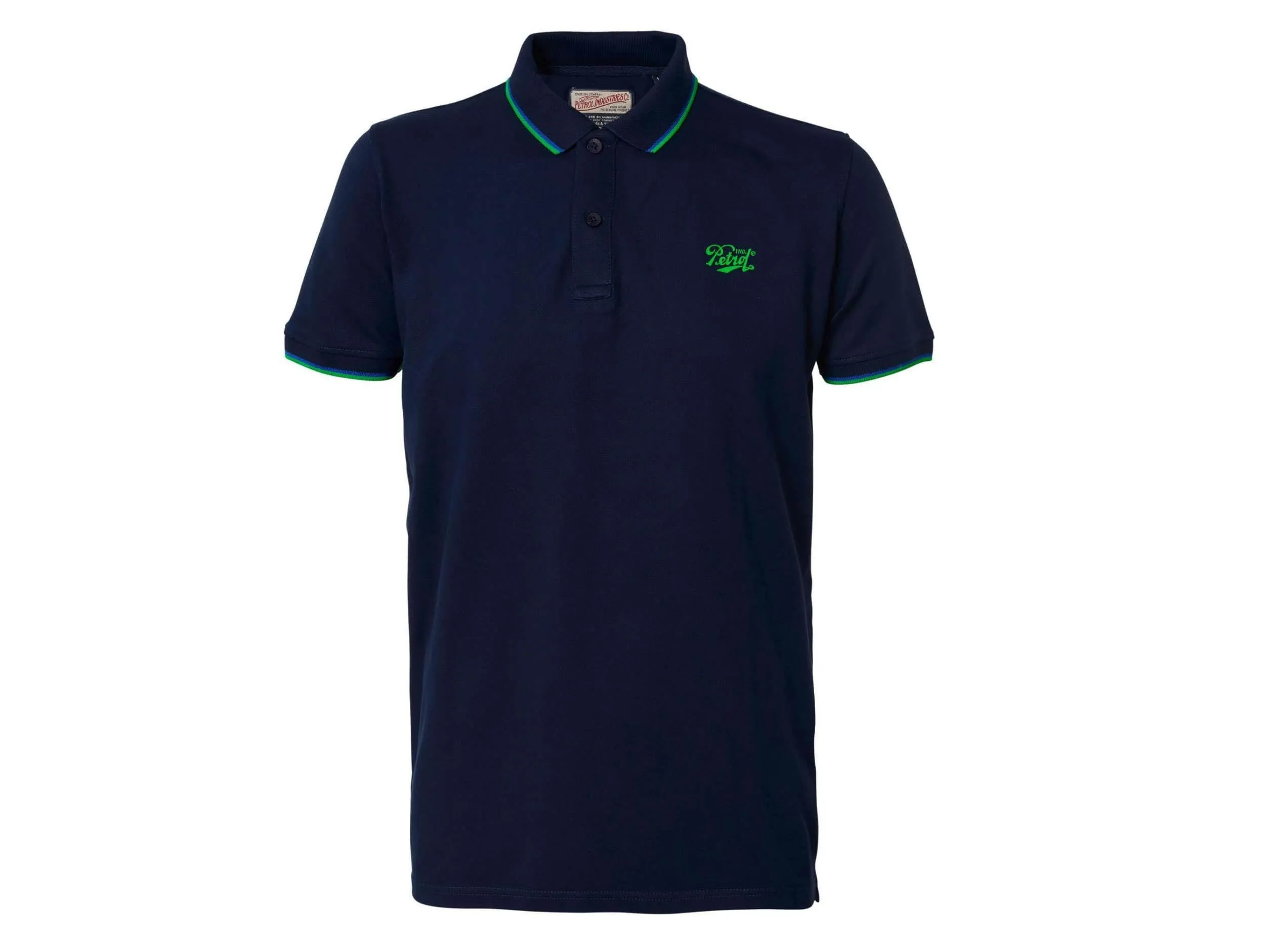 PETROL T-Shirt Polo Blu M-1000-POL903