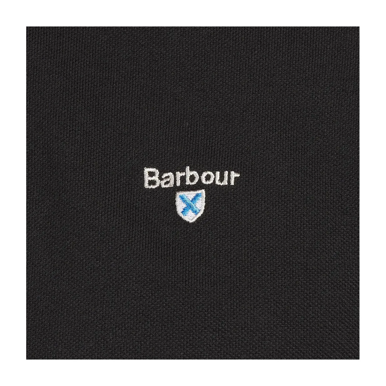 Polo Barbour Tartan Pique Nero