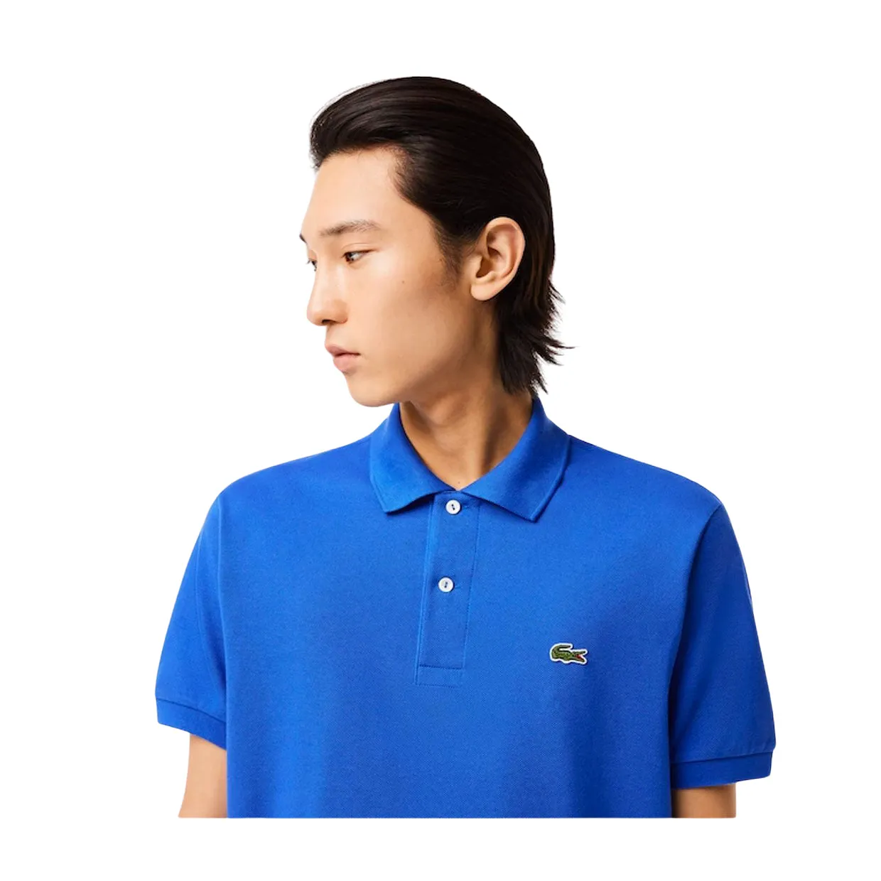 Polo Uomo Lacoste Classic Fit Blu (IXW)